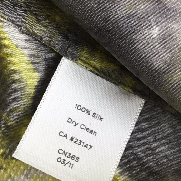 Talbots 100% Silk Tiered Sleeveless Blouse Top EUC - Picture 6 of 6